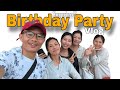 Surprise Bday party | poula & Eng subtitles | Vlog