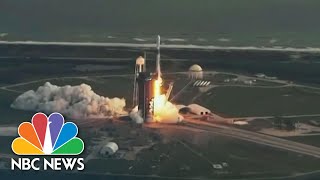Watch: SpaceX Launches NROL-108 Mission on Falcon 9 Rocket | NBC News
