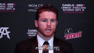 CANELO ALVAREZ SAYS THAT REAL MEXICANS WILL ROOT FOR HIM IN GOLOVKIN REMATCH