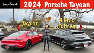 2024 Porsche TAYCAN 4 CROSS TURISMO vs 2024 Porsche Taycan