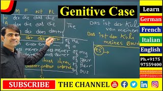 Genitive Case in German language | Deutsch Grammatik | Learn German