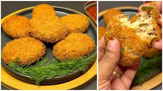 Chicken Russian Cutlets | നല്ല മൊരിഞ്ഞ കട്ലറ്റ് കിടു ടേസ്റ്റാ👌