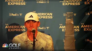 Nick Dunlap: Nothing went as expected in American Express win (FULL PRESSER) | Golf Channel