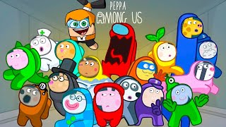 ¿PEPPA PIG en AMONG US? | Palmita REACCIONA a Peppa Among