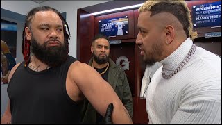 Solo Sikoa confronts Jacob Fatu | WWE SmackDown 2/14/2025