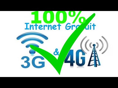 Comment Avoir La 3G/4G Gratuit - YouTube