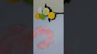 How To Make Flowers From paper | Full video Link In Description ⚠️ | #shorts  #trending #art #tiktok