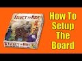 Game Rules - Ticket To Ride - Game Setup (HD)