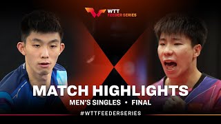 Zhou Kai vs Xu Yingbin | MS Final | WTT Feeder Doha 2023