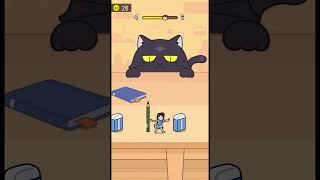 ねこみつ🐈‍⬛　いや、それ見つかるんかい！　#ねこみつ #ねこ #猫 #game #cat #cats #猫動画 #猫のいる暮らし