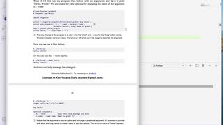 Tiny Python Projects: Ch 1 Pt 7 (adding an optional argument)