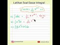 Pembahasan Soal Integral Aljabar