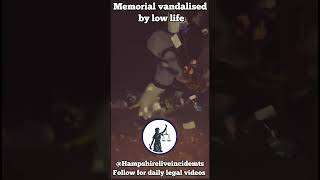 Man sentenced for vandalising a memorial for tragic teens (Hampshire)