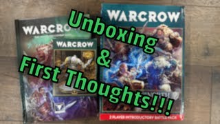 Warcrow Winds from the North Unboxing \u0026 First Thoughts