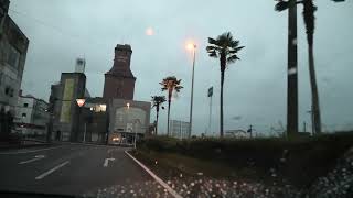 Driving Japan 4K Miyazaki Prefectural road rute32 2021-11-30