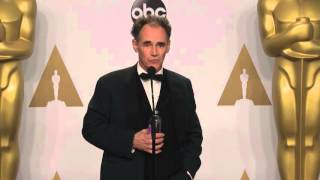 Bridge of Spies: Mark Rylance (Best Supporting Actor) Oscars Backstage Interview (2016) | ScreenSlam