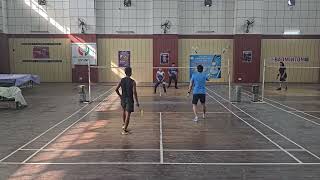 Anchala-Sharma vs Sachan-Bajpai badminton doubles