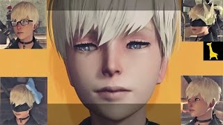 【ニーアオートマタ】9S アクセサリ色々装着【鑑賞用】Weight of the World レジスタンスキャンプ NieR Automata