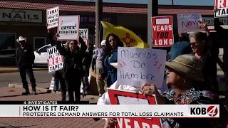 4 Investigates: FEMA protestors call for change total loss prioritization