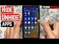 How to Hide and Unhide Apps on Samsung Galaxy A7 (2018)