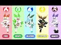 Pokemon Starters Gen 8 Type Swap Scorbunny, Grookey, Sobble