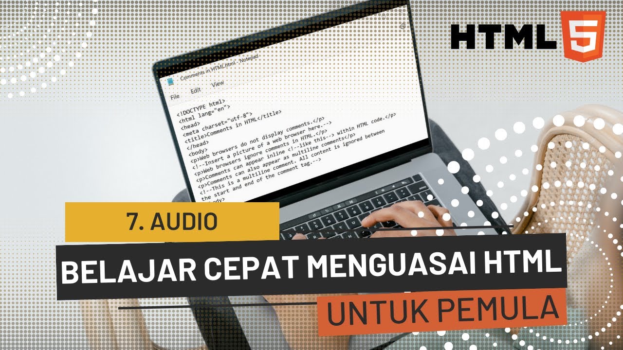 Tutorial Html5 Dasar 7 Audio Youtube