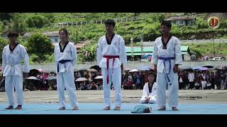 75 Independence Day Celebration at Hawai Anjaw District (Taekwondo Demonstration) on 15 August 2022.