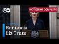 DW Noticias 20 de octubre: Incertidumbre en Reino Unido [Noticiero completo]