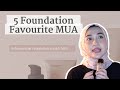 5 FOUNDATION TERBAIK UNTUK MUA | Adisty Nurul Husna