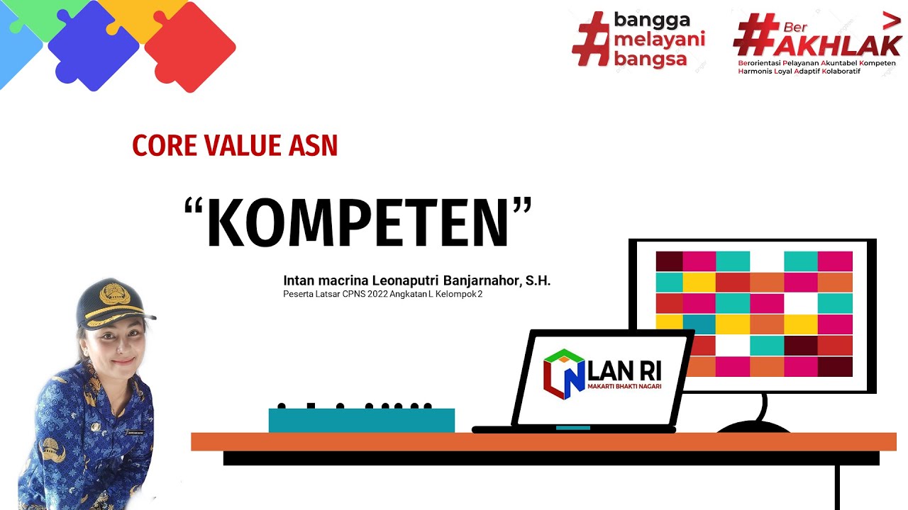 Core Value Asn Kompeten Latsar Cpns 2022 Youtube