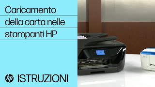 Caricamento della carta nelle stampanti HP