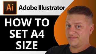 How to Set A4 Size in Illustrator | Adobe Illustrator Tutorial 2026