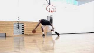 NBA Basketball Dribbling Moves | Pt. 2 Behind Back Crossover Drive Dunks | Dre Baldwin