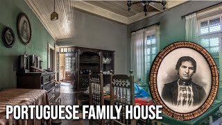 Untouched abandoned house of a religious Portuguese family | Shocking basement discovery