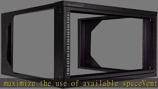 NavePoint 9U Open-Frame Server Rack for 19\