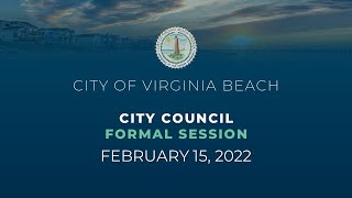City Council Formal - 02/15/2022