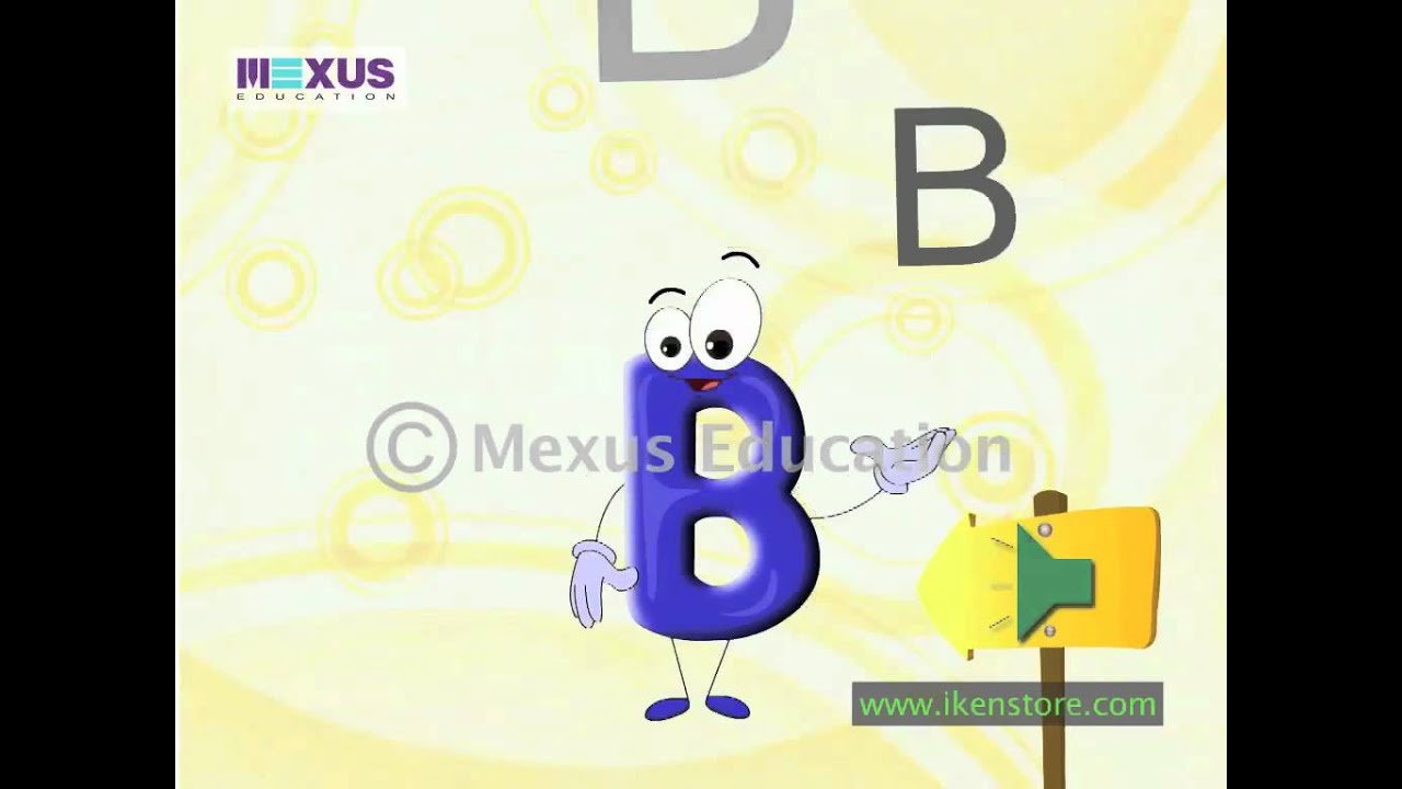 Alphabet Songs - Story Of Letter B For Nursery Kids - YouTube