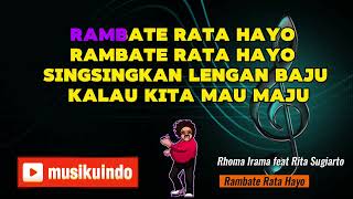 Rhoma Irama feat Rita Sugiarto - Rambate Rata Hayo