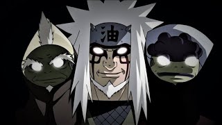 Jiraiya vs Pain and Konan [ English Dub ]