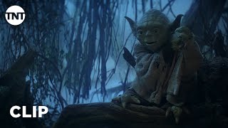 Star Wars: The Empire Strikes Back - Luke Meets Yoda for the First Time [CLIP] | TNT