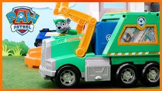 Best Rocky Recycling Truck Rescue Missions ♻️ | PAW Patrol Compilation | Toy Pretend Play for Kids