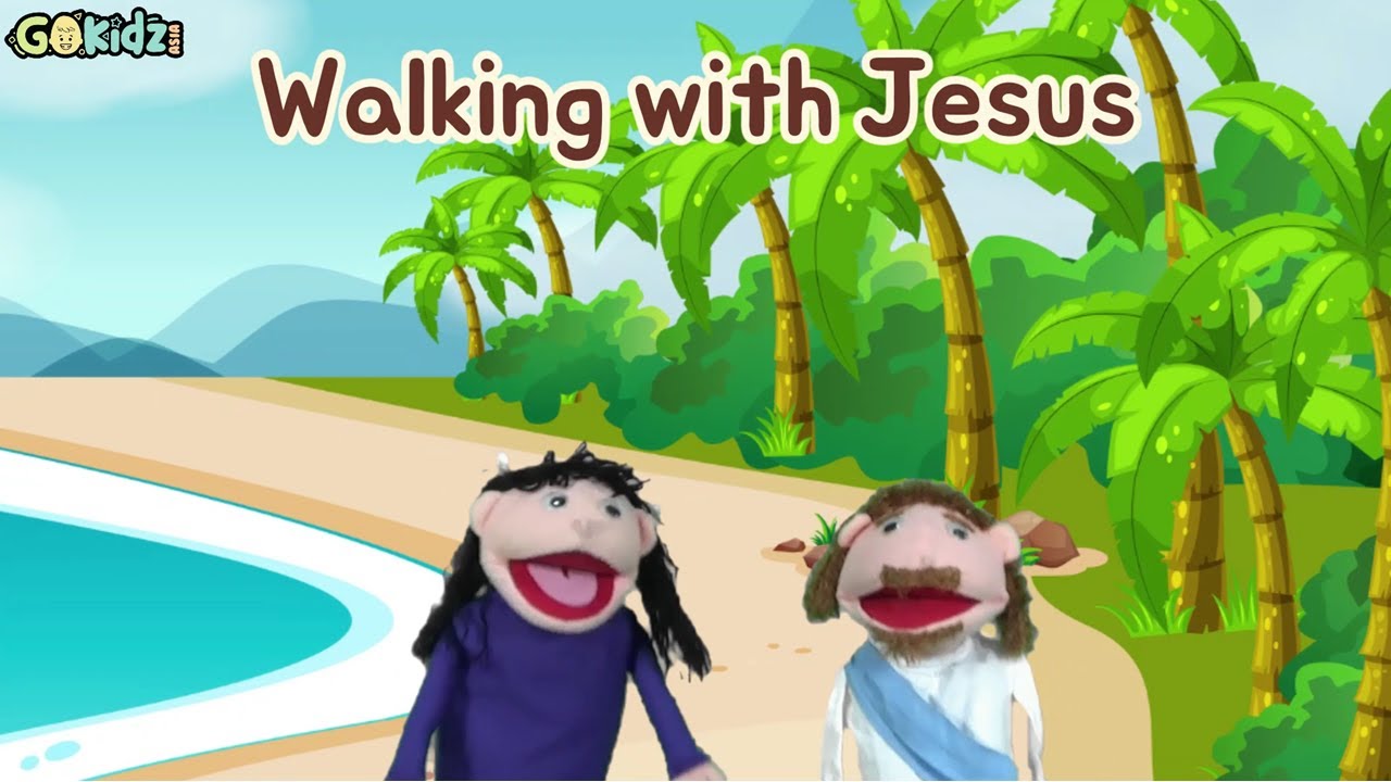 WALKING WITH JESUS | Kid Songs | Worship Song For Kids - YouTube