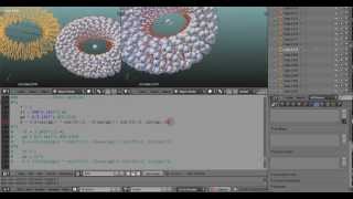 Blender python simple objects distributor