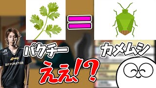 【雑談】パクチーとカメムシの成分は同じ！？　じゃすぱー切り抜き