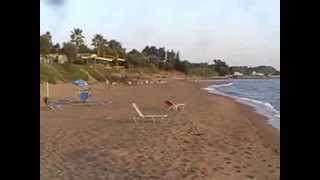 Camping Paradise GR Ansicht vom Strand