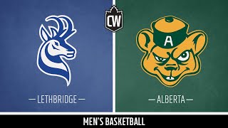 MBB: Alberta (92) vs. Lethbridge (81) - Canada West Quarter-finals