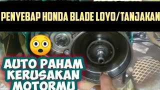 penyebap honda blade loyo di tanjakan