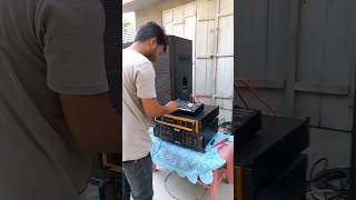 Ahuja SRX 510 4Top Sound Test Video Studiomaster DJA 1600 || Ahuja 500m Amplifier || Full DJ Setup