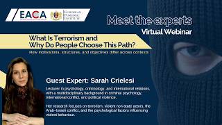 What Is Terrorism and Why Do People Choose This Path - Meet the Experts Webinar