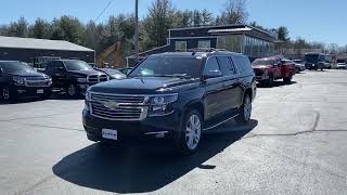 Carfive - Black 2017 Gasoline Chevrolet Suburban Premier 4WD Large SUV - A Pinnacle of Luxury